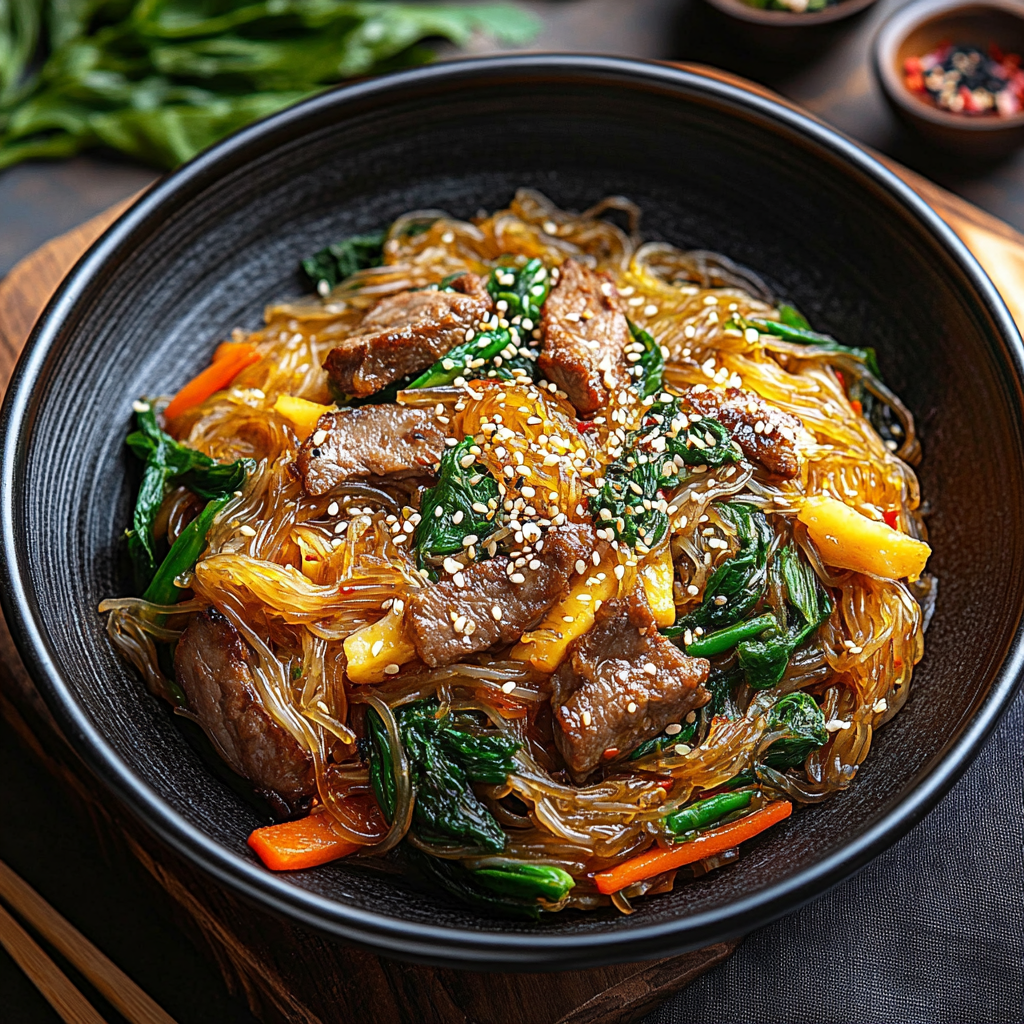 Easy Japchae Recipe: A Flavorful Korean Dish