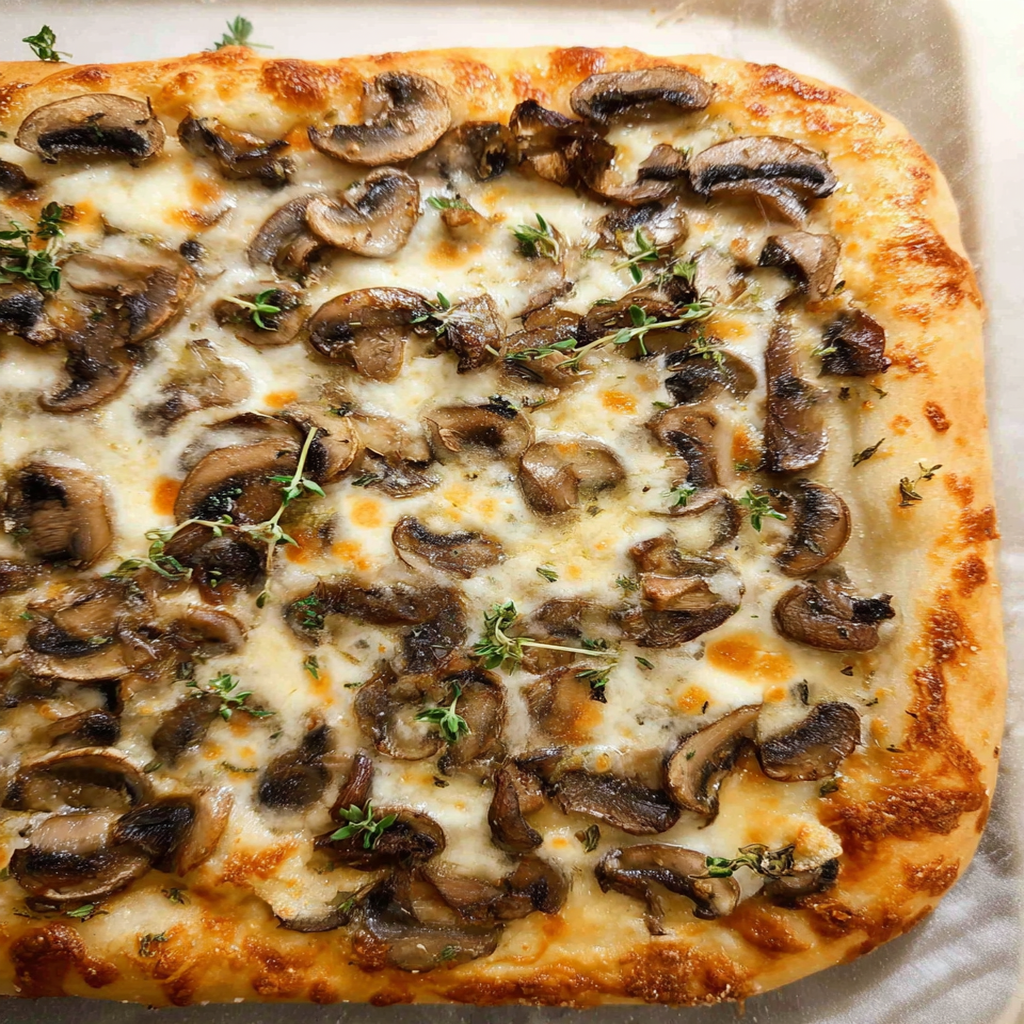 Mushroom Pizza