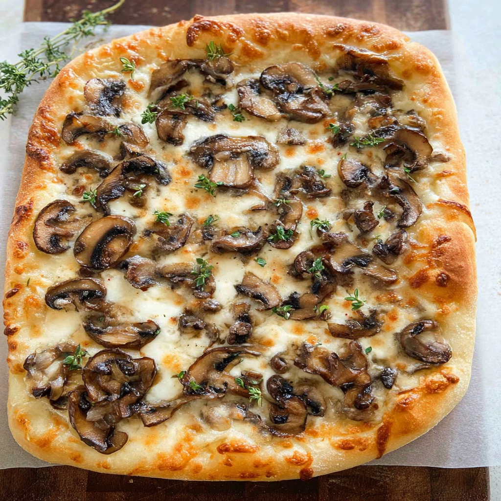 Mushroom Pizza