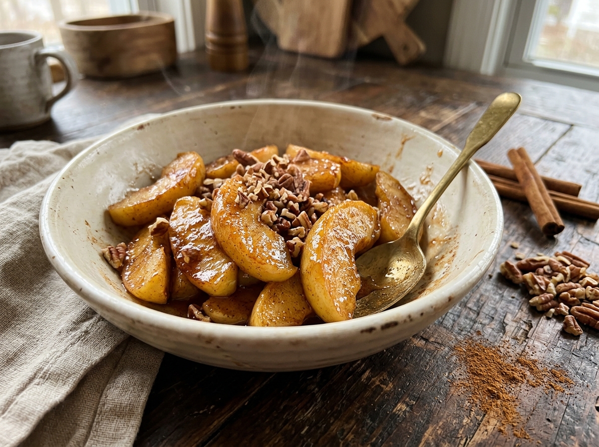 Air Fryer Cinnamon Apples That Taste Just Like Apple Pie
