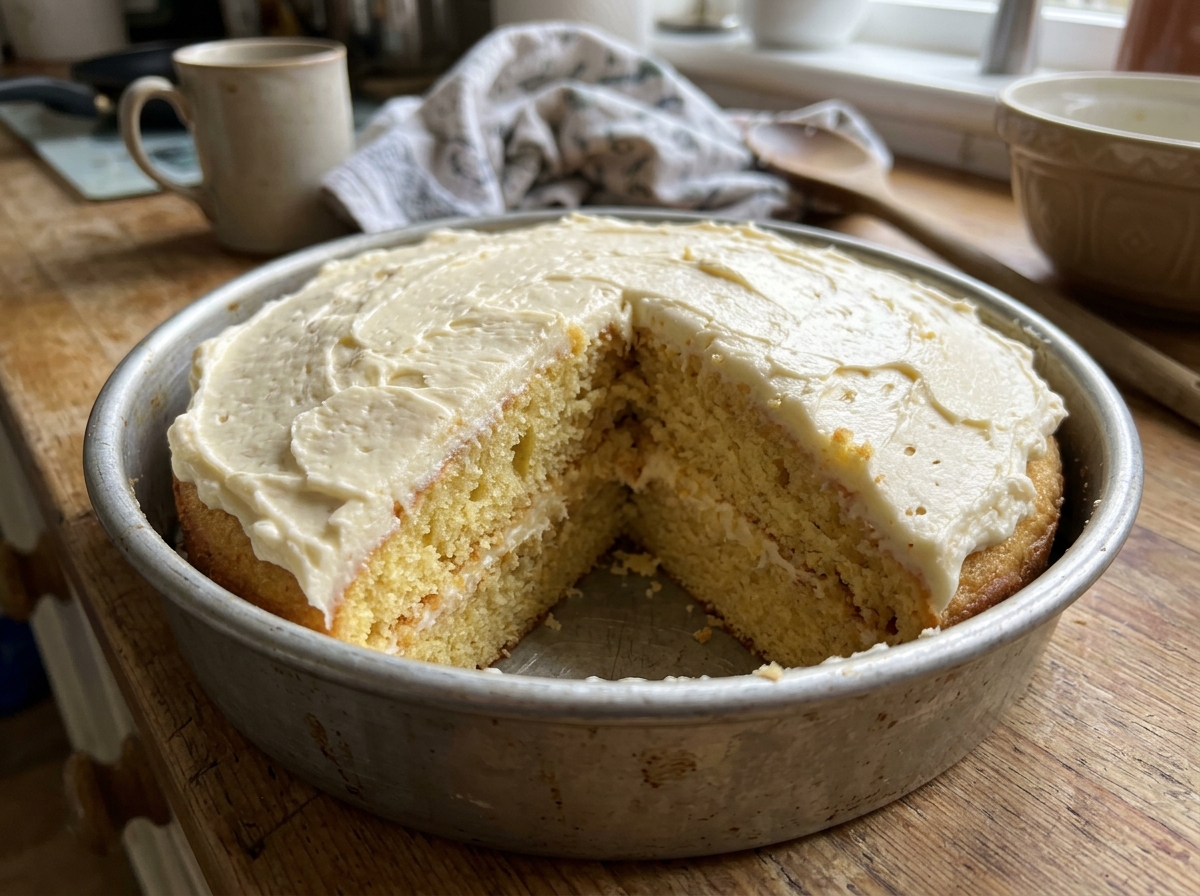 My best Vanilla Cake - stays moist 4 days!