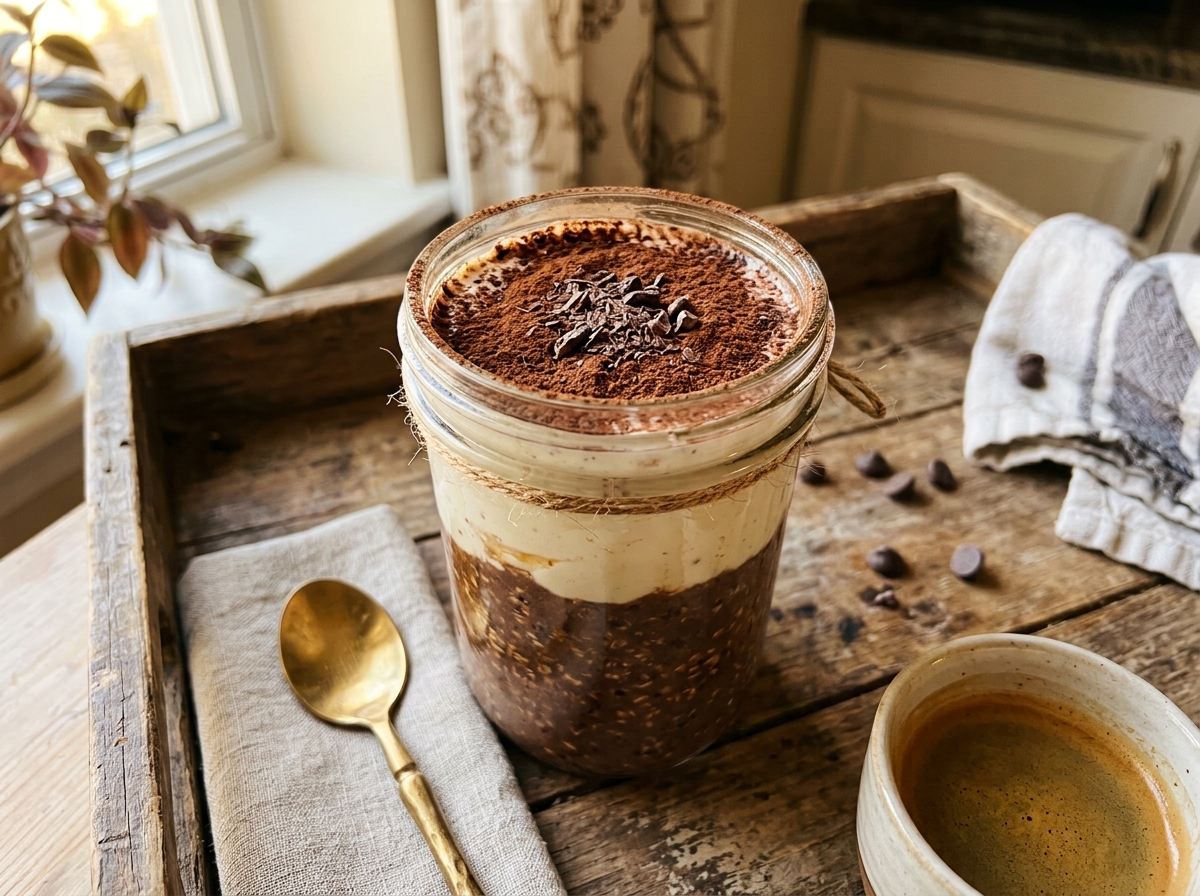 High-Protein Tiramisu Oats