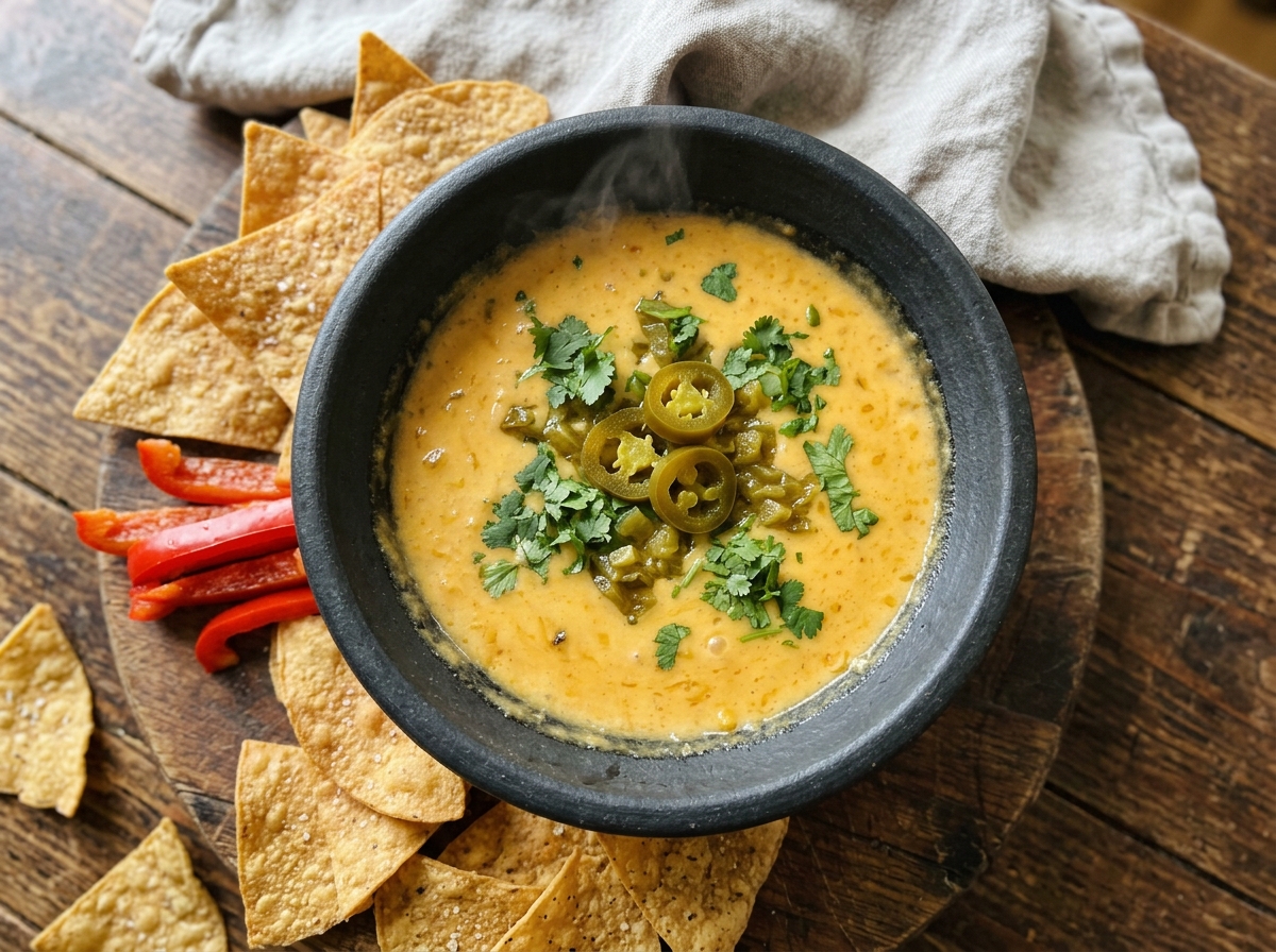 High-Protein Queso Dip