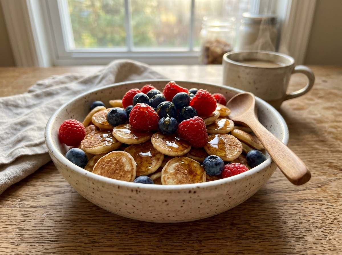 High-Protein Whole Wheat Pancake Cereal