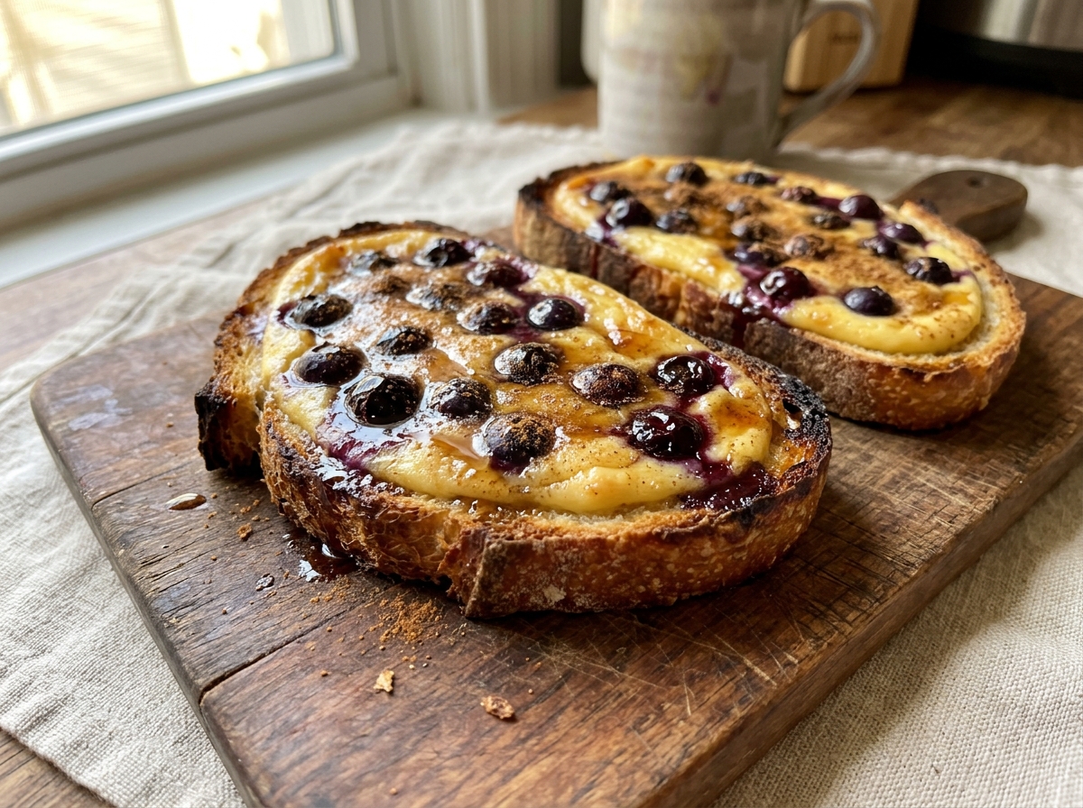 High-Protein Custard Toast Hack