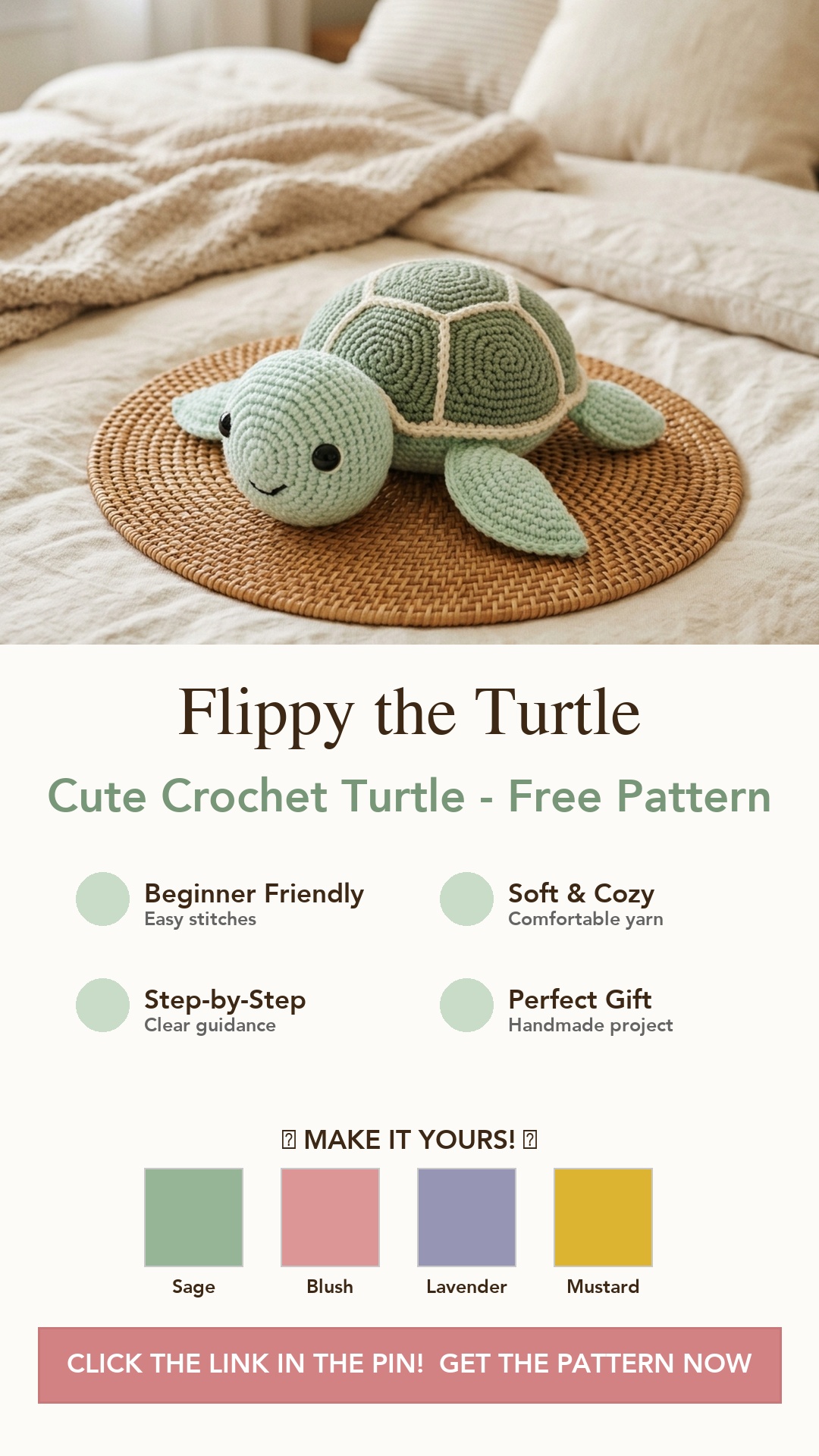 Flippy the Turtle Pinterest Pin